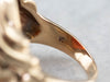 Ornate Sardonyx Cameo Gold Statement Ring