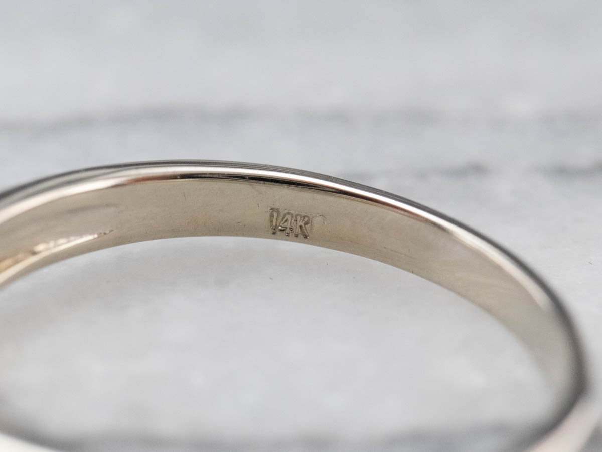 Princess Cut AGI Certified Diamond Solitaire Engagement Ring