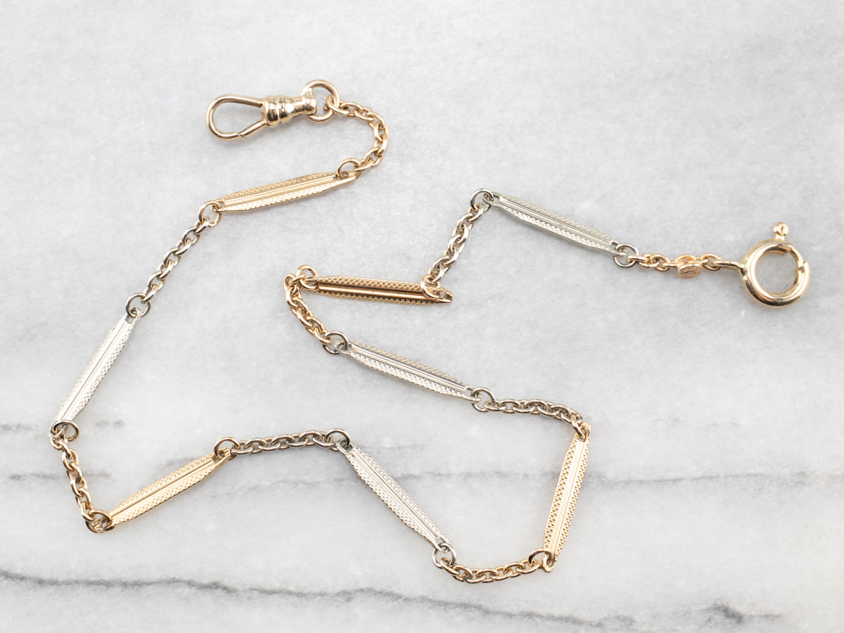 Retro Era Pocket Watch Chain