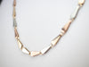 Italian Tri-Color Gold Link Necklace