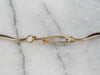Wavy 14K Yellow Gold Link Necklace