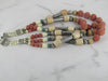 Three Strand Necklace With Mixed Beads