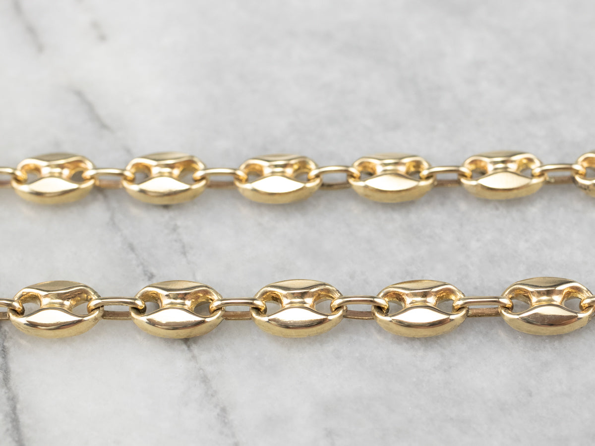 14K Gold Chunky Anchor Link Chain