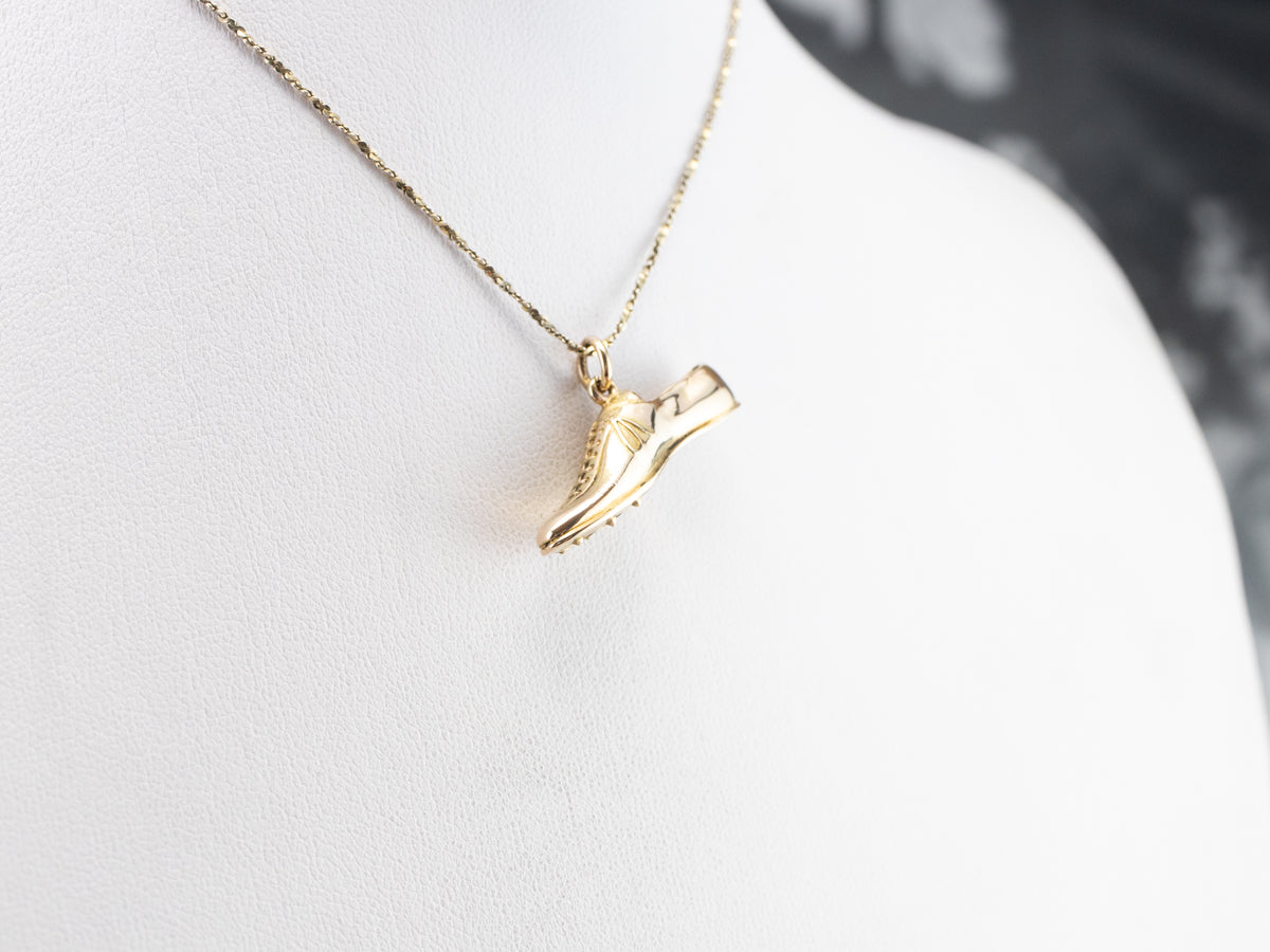 Vintage Golf Cleat Charm or Pendant