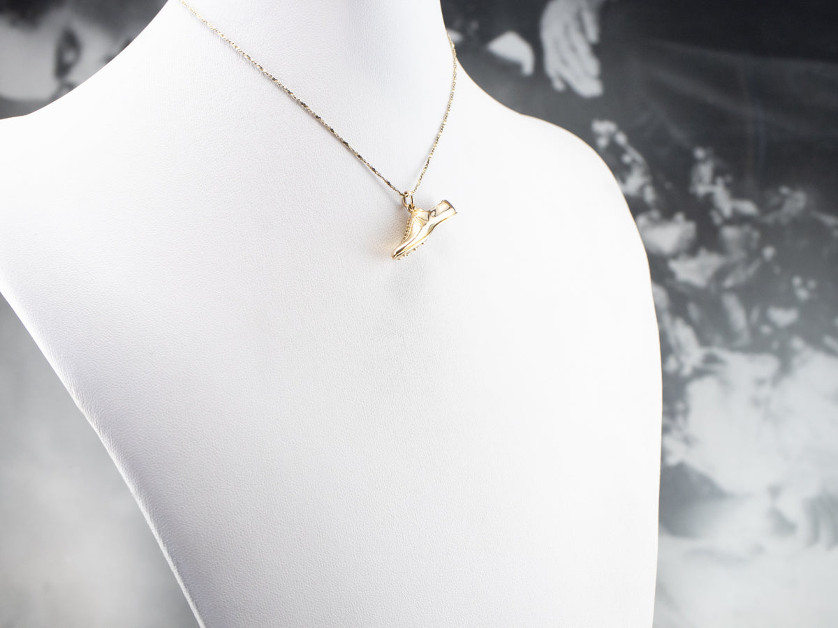 Vintage Golf Cleat Charm or Pendant