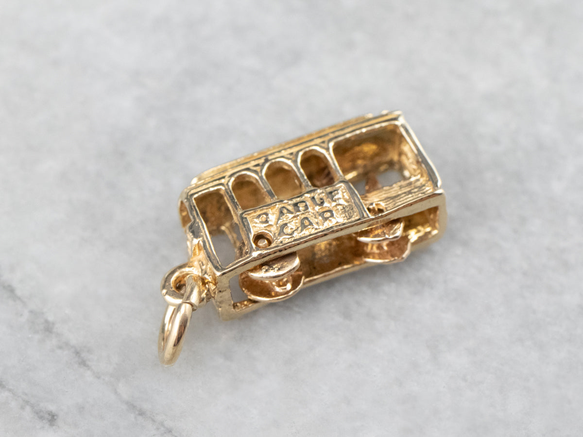 San Francisco Cable Car Charm