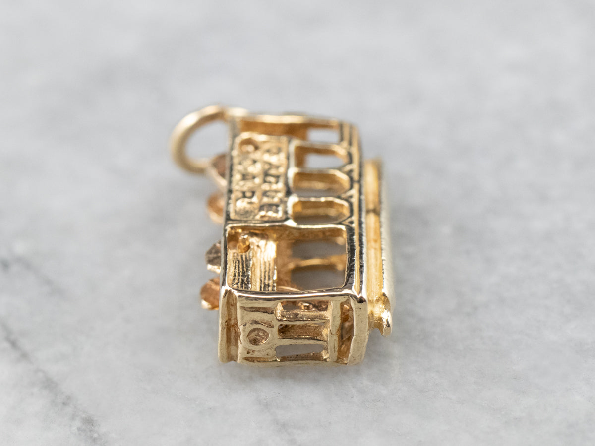 San Francisco Cable Car Charm