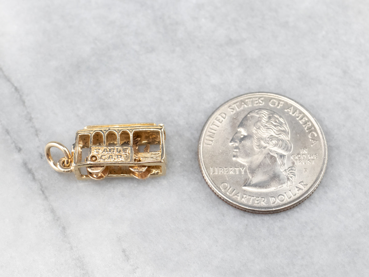 San Francisco Cable Car Charm