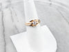 Gold Unisex Diamond Solitaire Engagement Ring