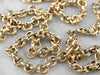 14K Gold Long Chunky Chain Necklace