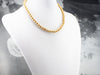 Vintage Gold Beaded Necklace