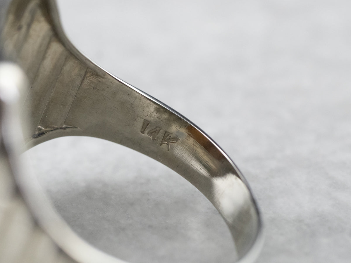 Vintage Tigers Eye Statement Ring