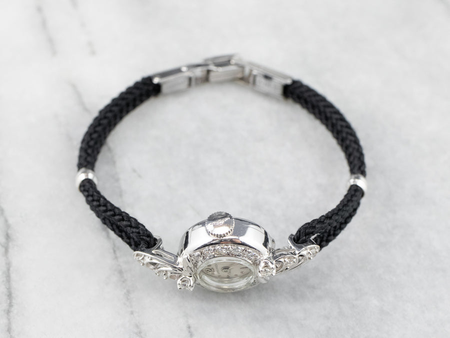 Vintage Diamond Kasper & Esh Longines Ladies Wrist Watch