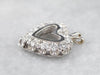 Diamond White Gold Heart Pendant