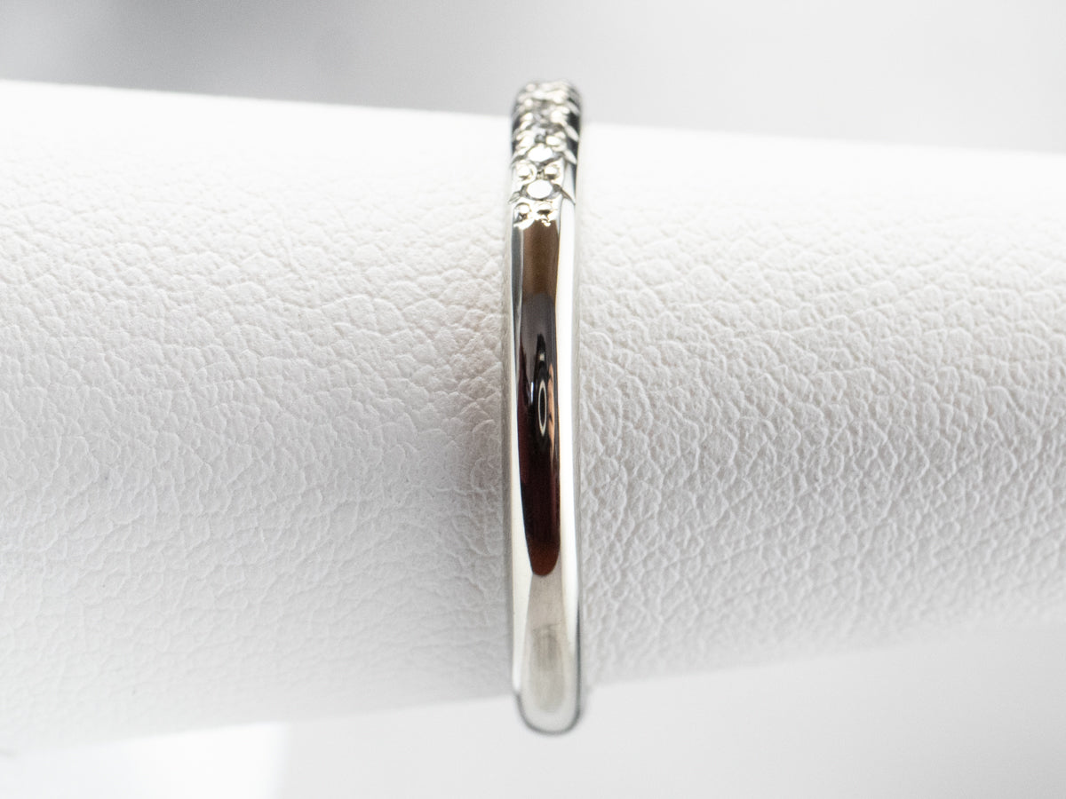 Diamond White Gold Wedding Band