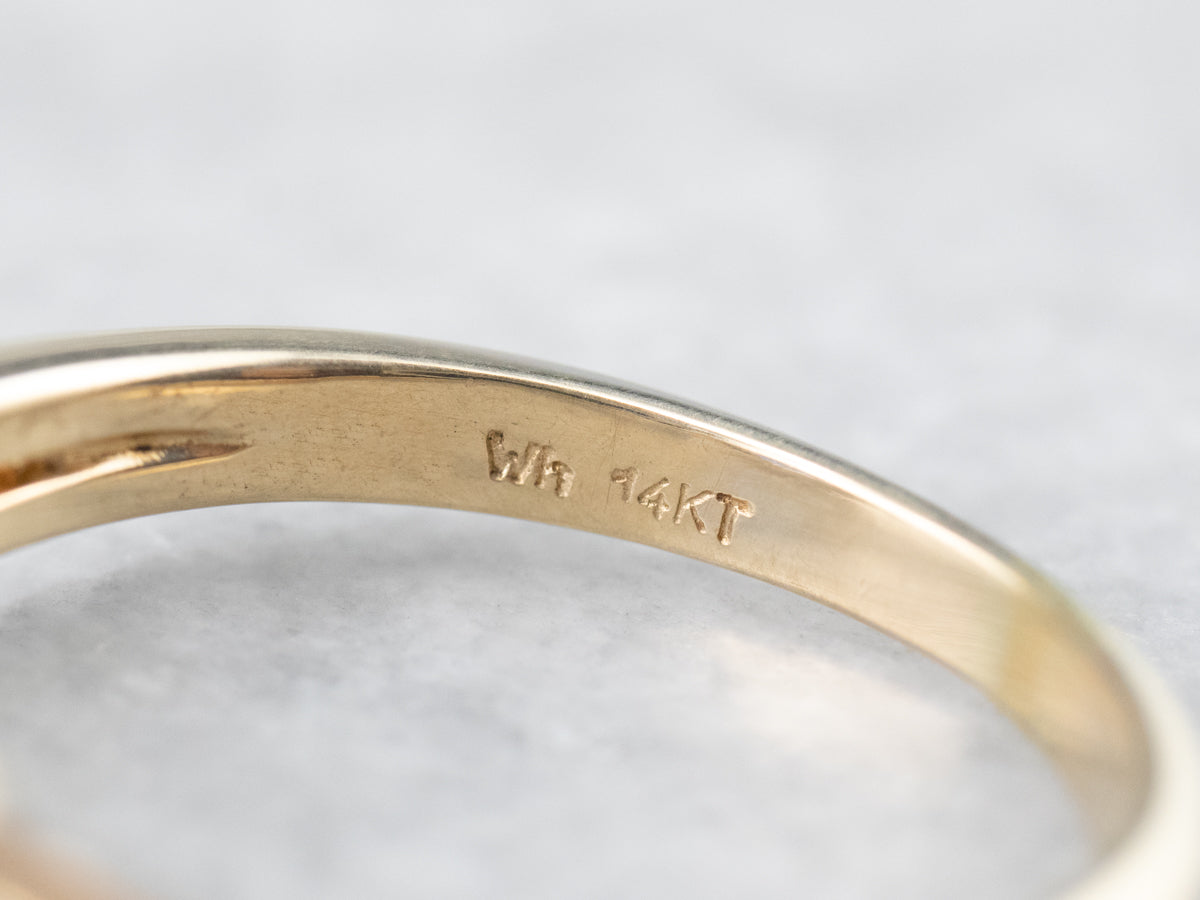 Gold Sapphire and Diamond Halo Ring