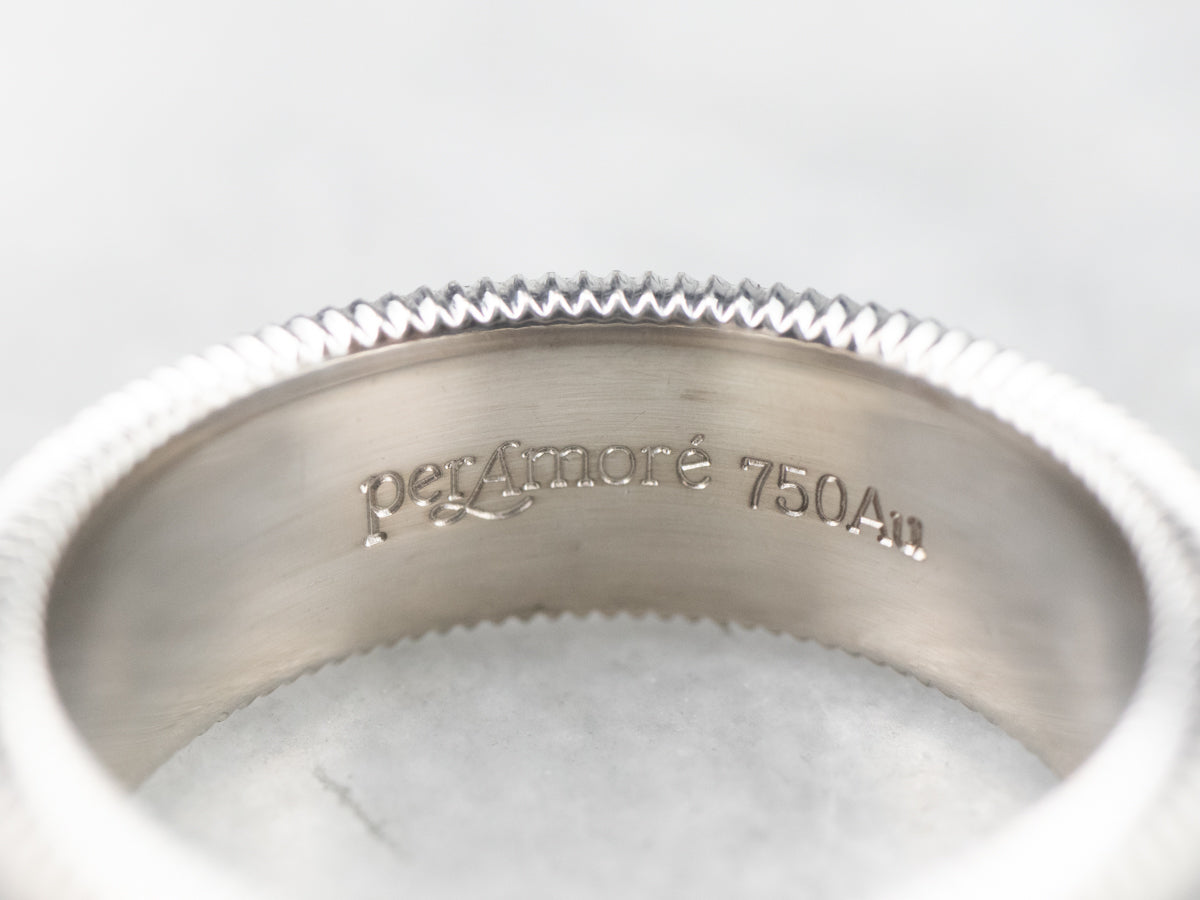 Heavy Hammered Finished Band