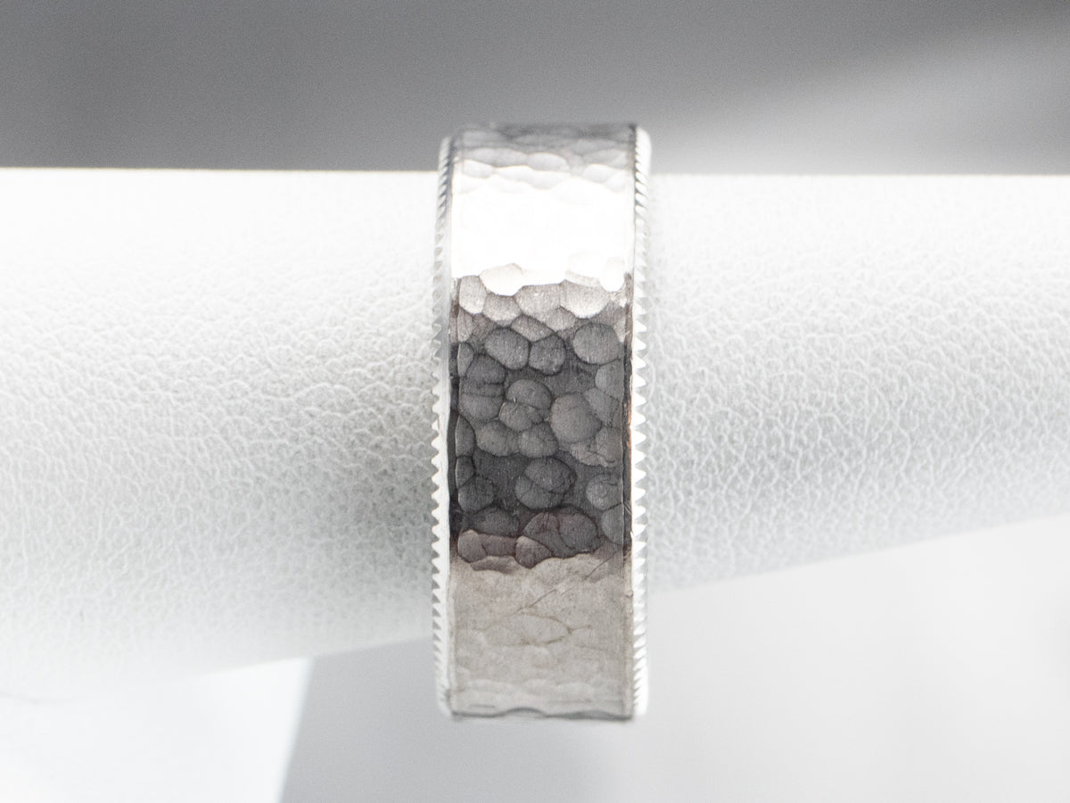 Heavy Hammered Finished Band