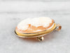 Vintage Shell Cameo Pin or Pendant
