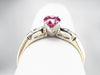 Exceptional Pink Sapphire Diamond Engagement Ring