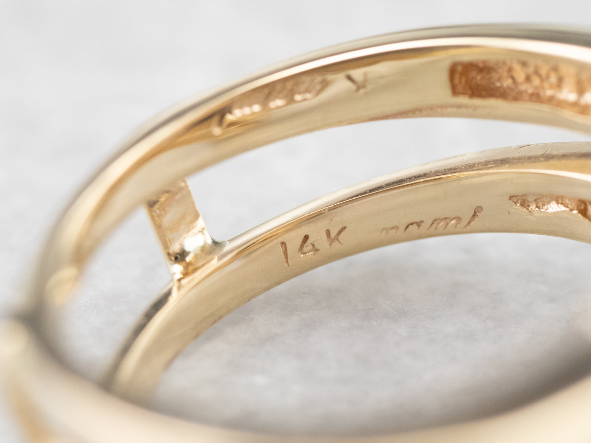 Banda potenciadora de solitario de diamantes