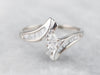 Marquise Diamond Bypass Ring