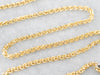 Italian 14K Gold Wheat Chain