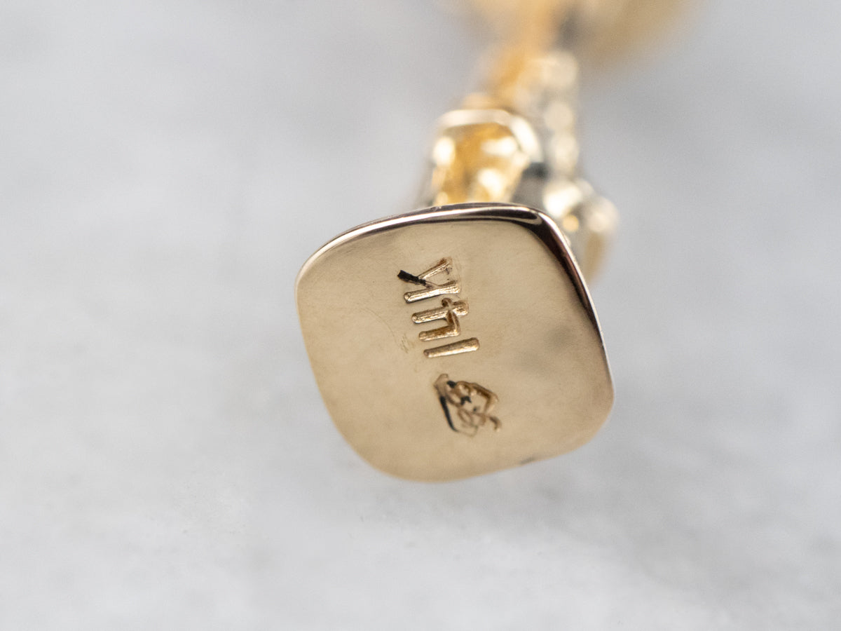 14K Gold Space Needle Charm