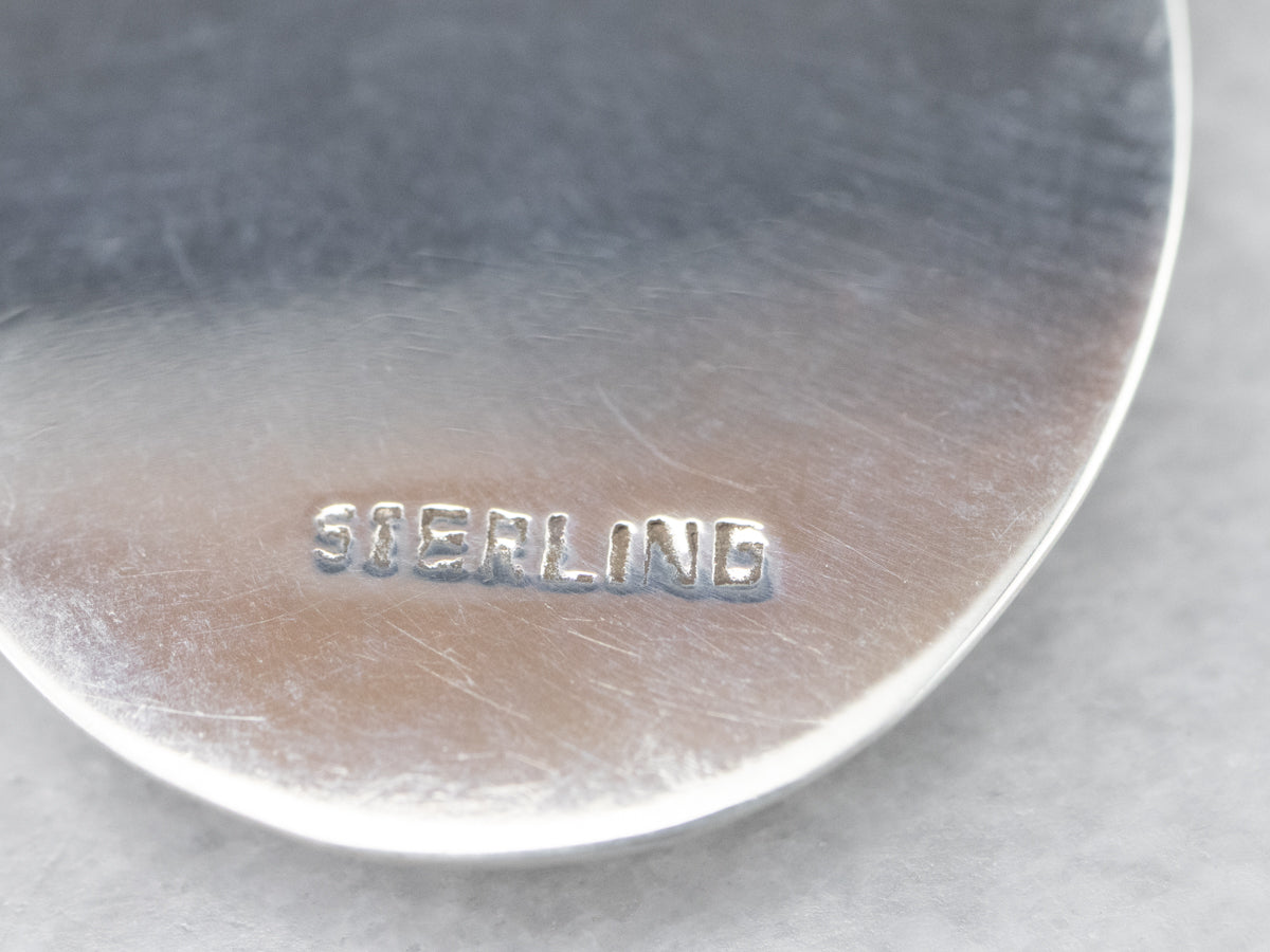 Sterling Silver Dendritic Agate Pendant