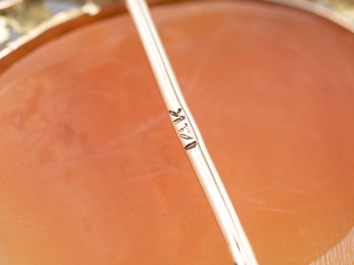 Mid Century Cameo Pendant or Pin