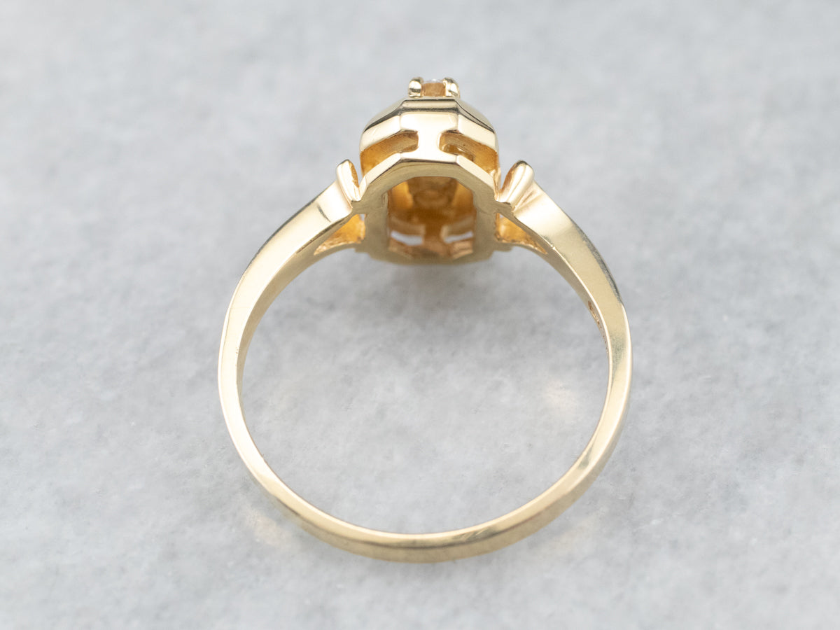 Three Stone Sapphire and Diamond Ring