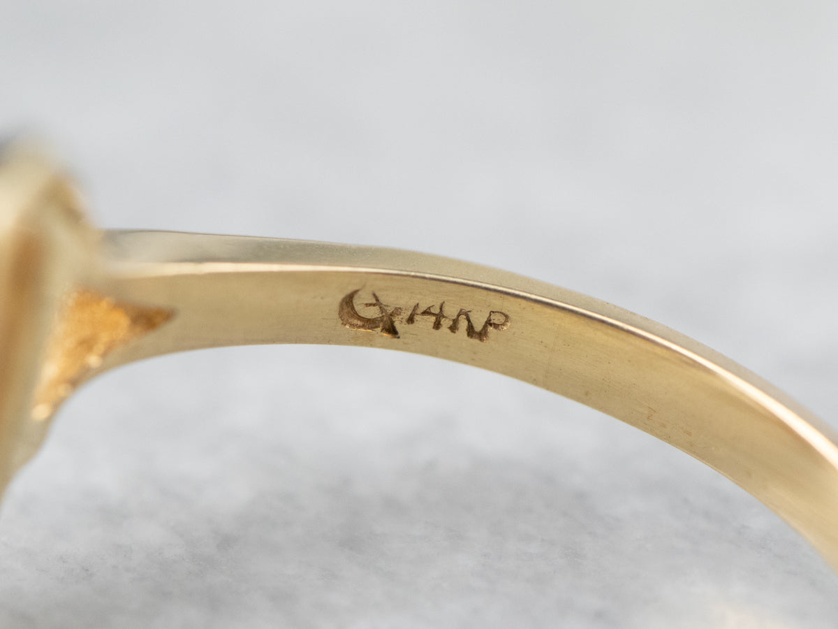 Three Stone Sapphire and Diamond Ring