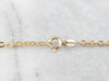 Vintage Gold Oval Link Chain