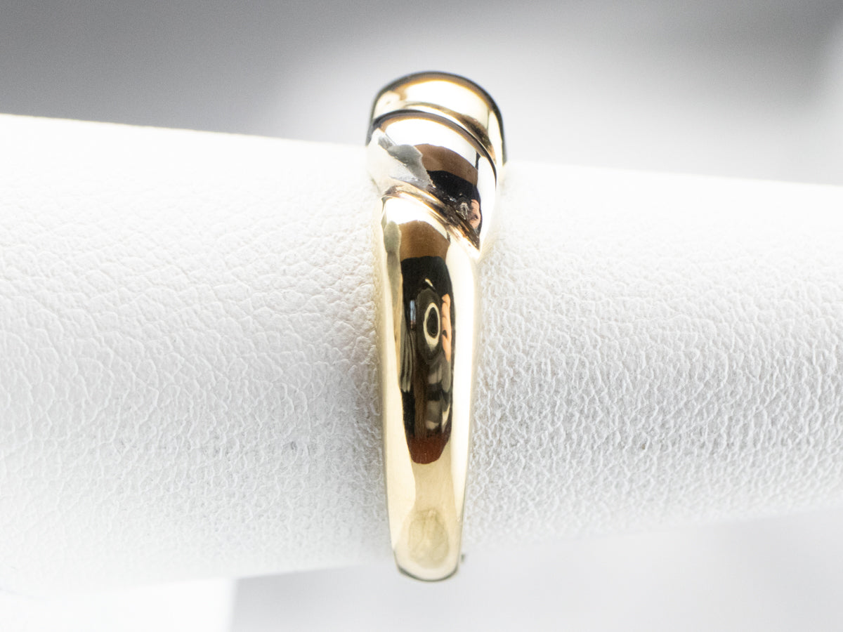 Tri-Color Gold Bombe Band