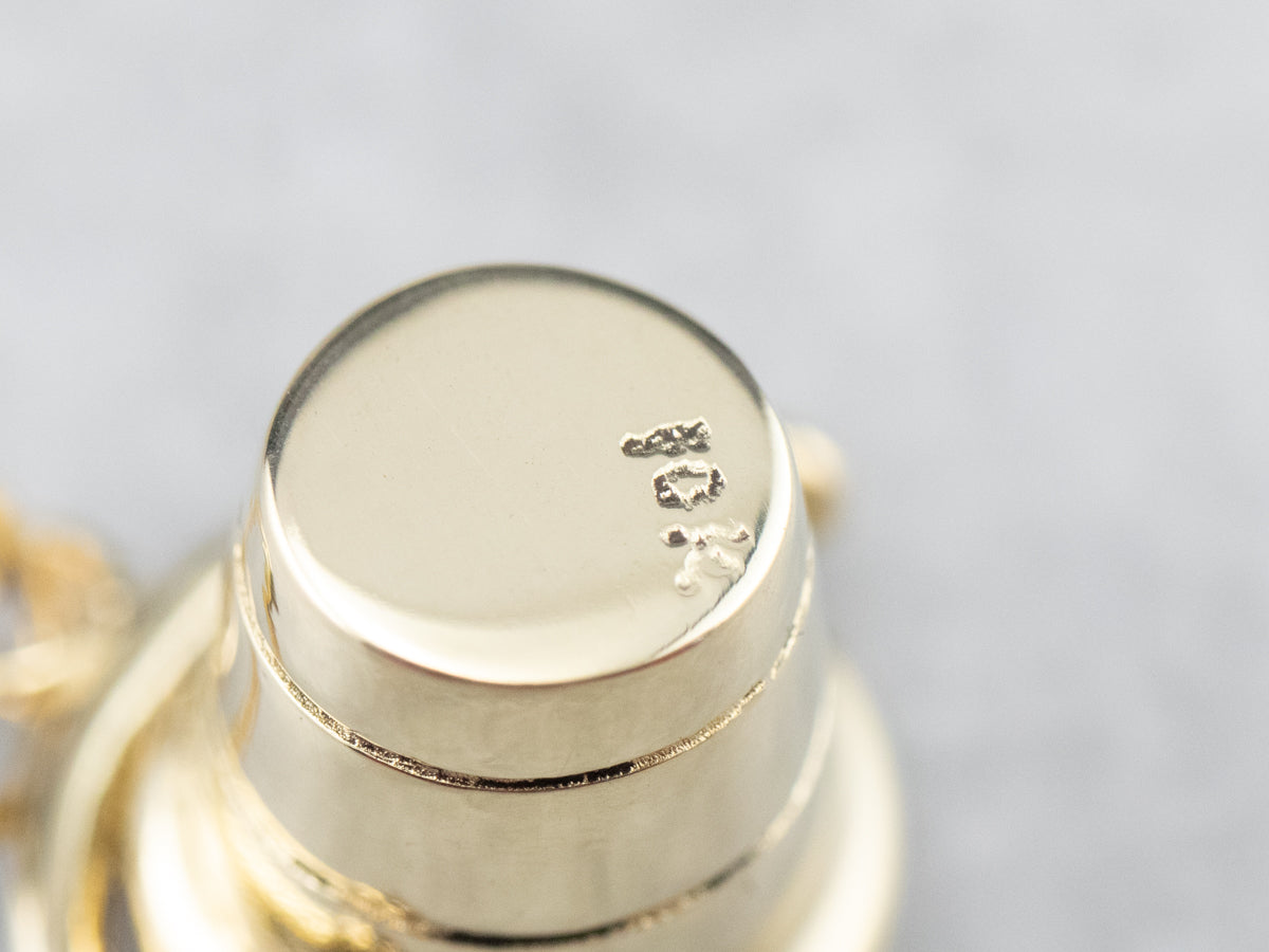 Vintage Beach Bucket Charm