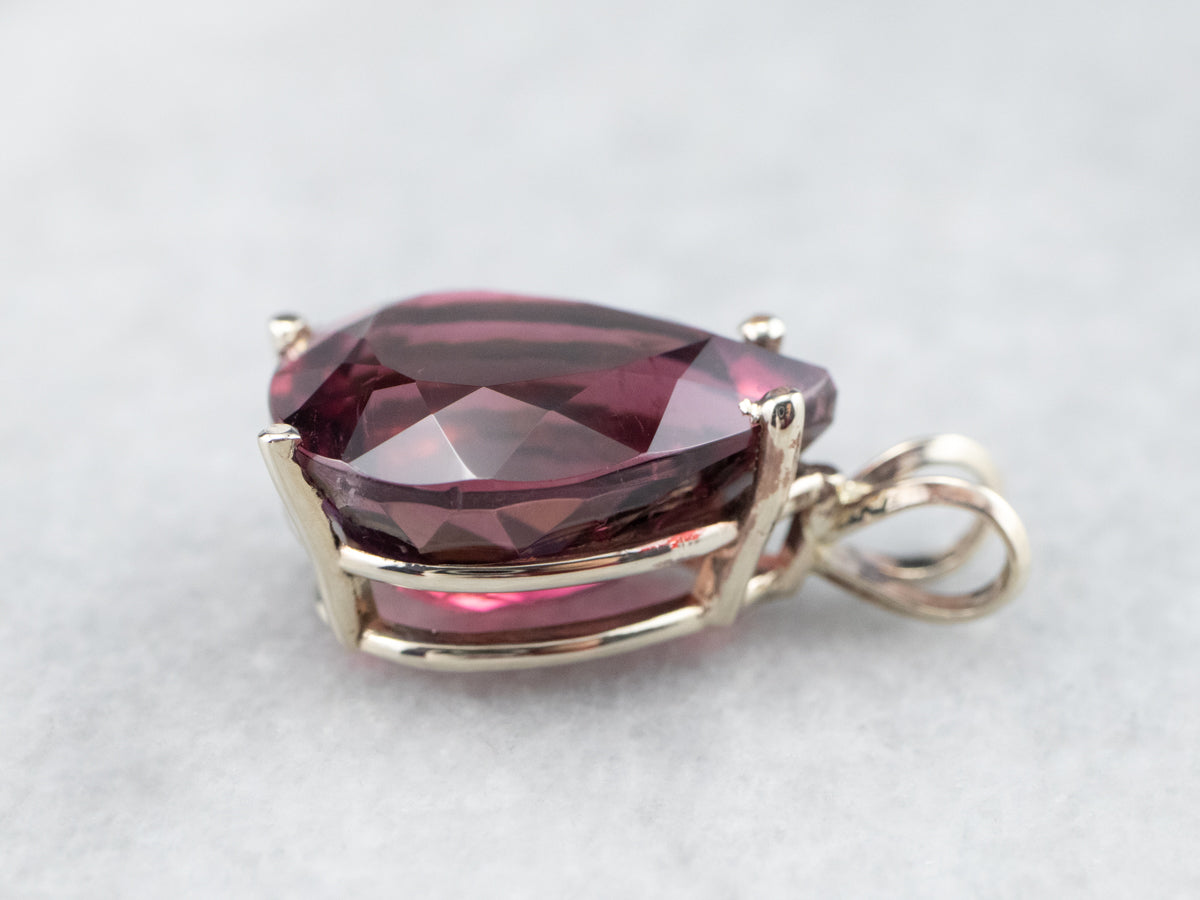Pink Tourmaline Cocktail Pendant