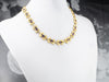 Gold Victorian Revival Amethyst Necklace