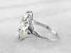 Art Deco Diamond White Gold Dinner Ring