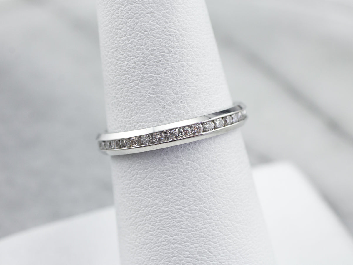 Platinum Diamond Eternity Wedding Band