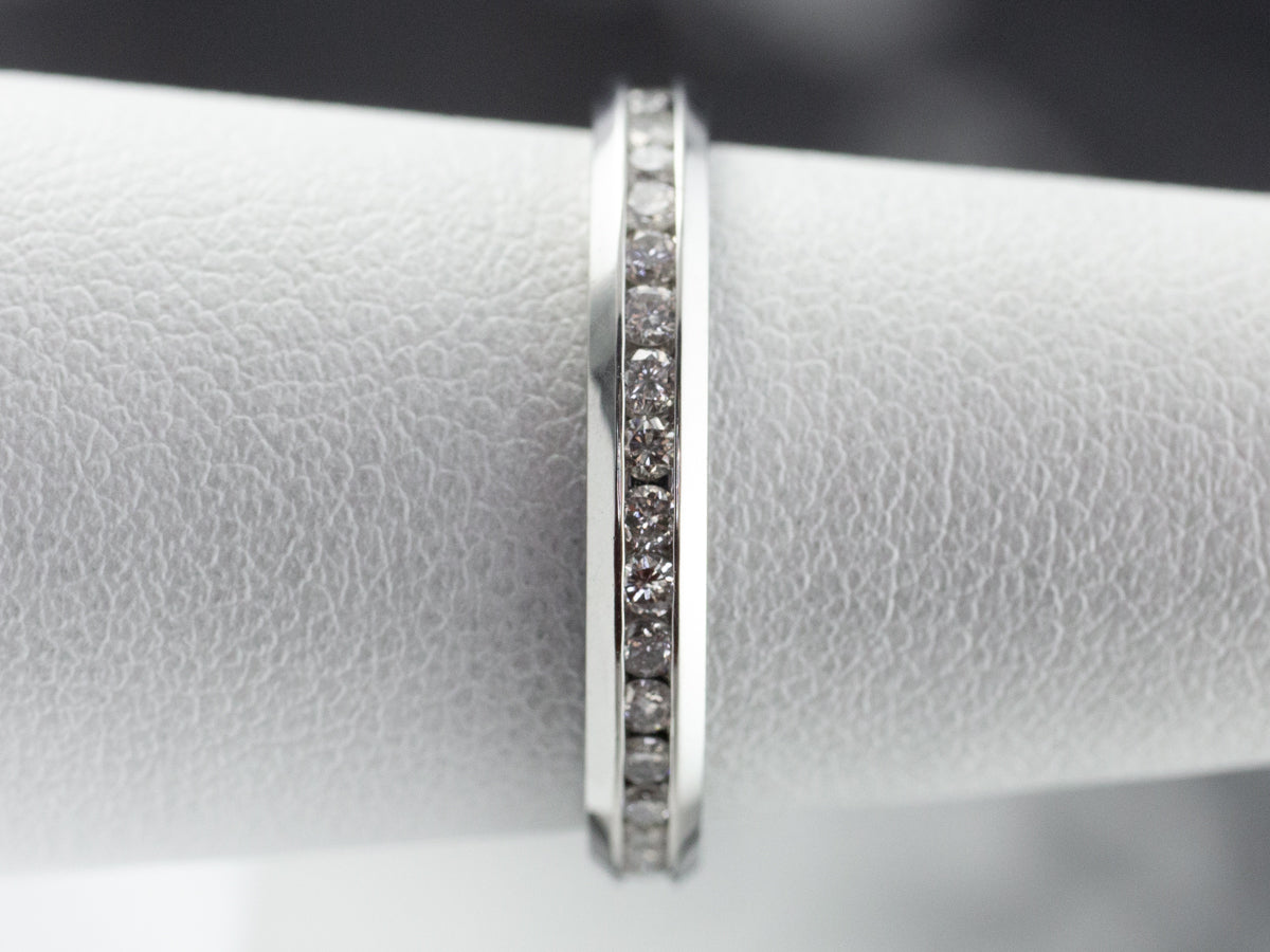 Platinum Diamond Eternity Wedding Band
