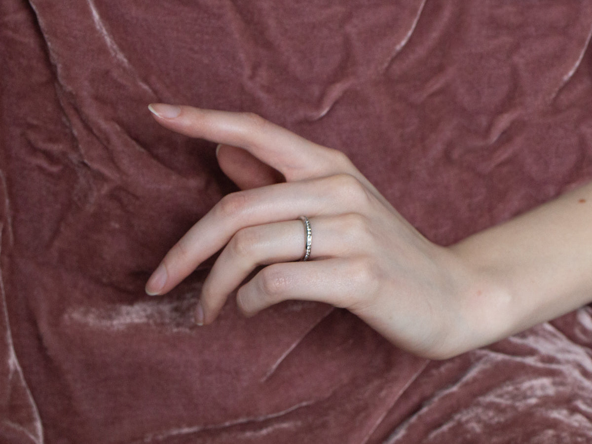 Platinum Diamond Eternity Wedding Band