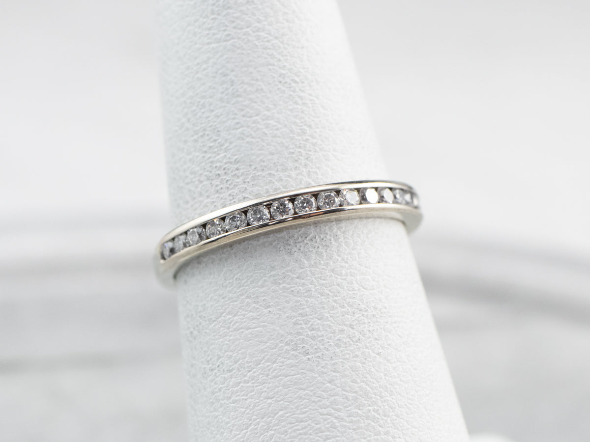 Channel Set Diamond Eternity Band