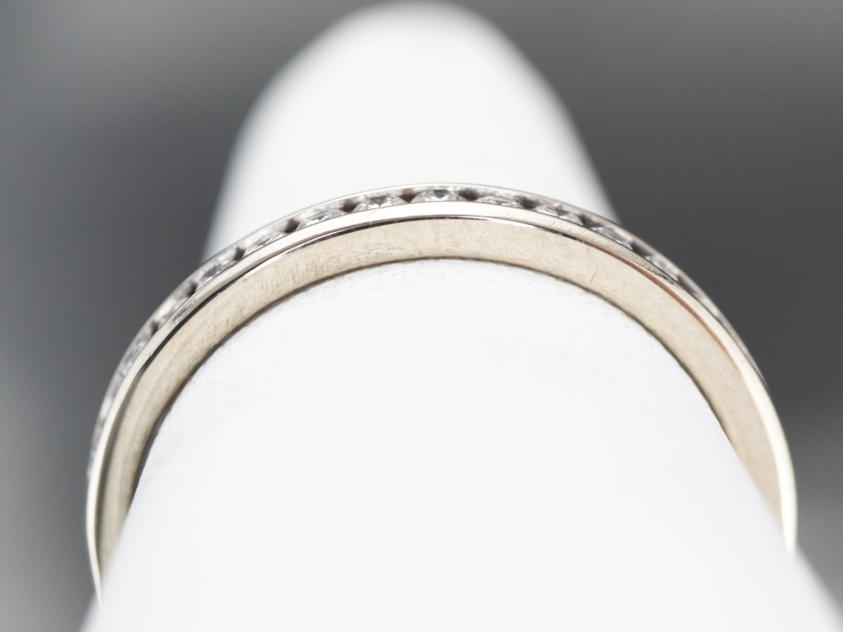 Channel Set Diamond Eternity Band
