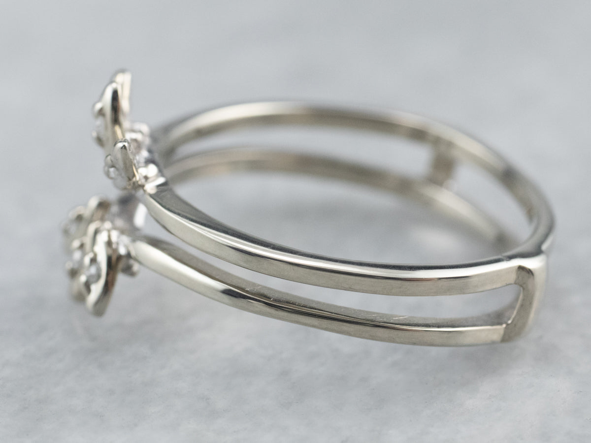 White Gold Diamond Enhancer Band