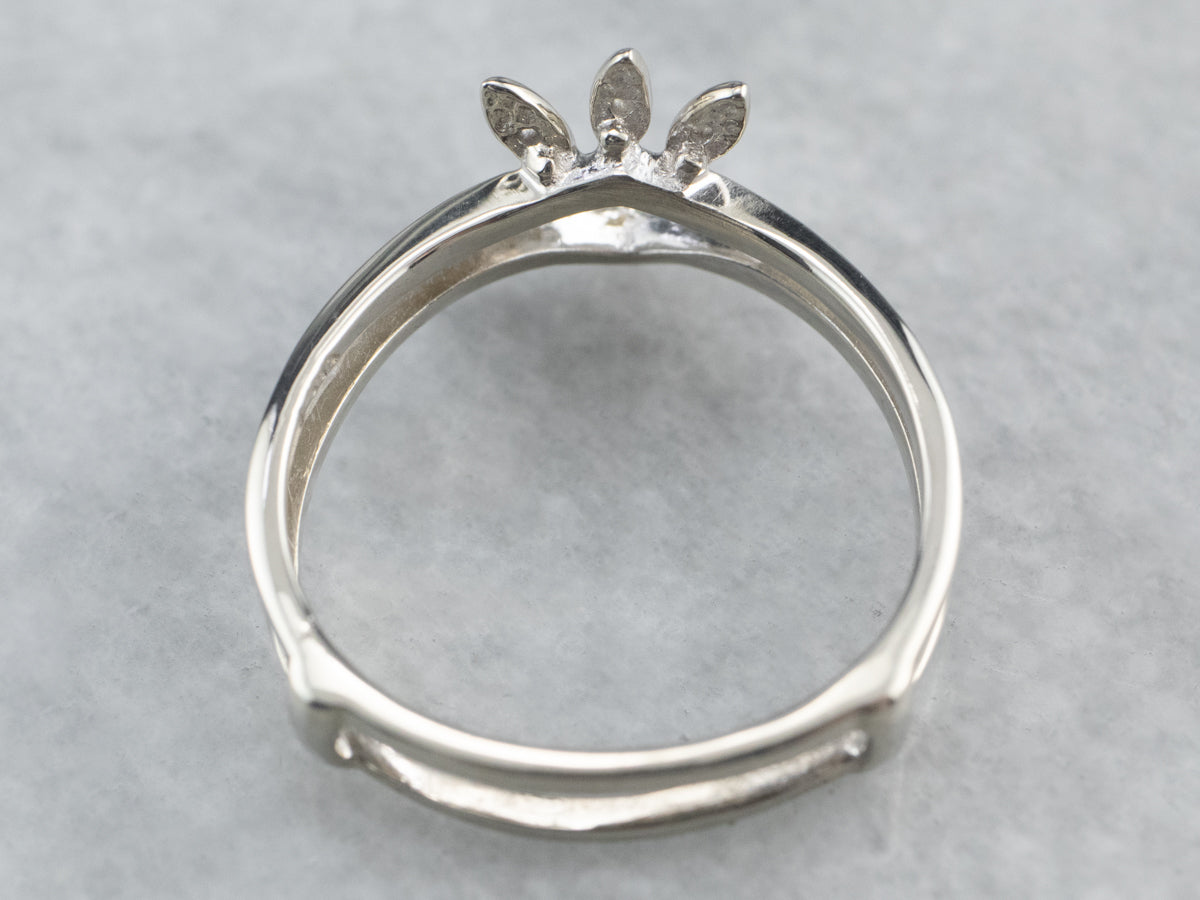 White Gold Diamond Enhancer Band