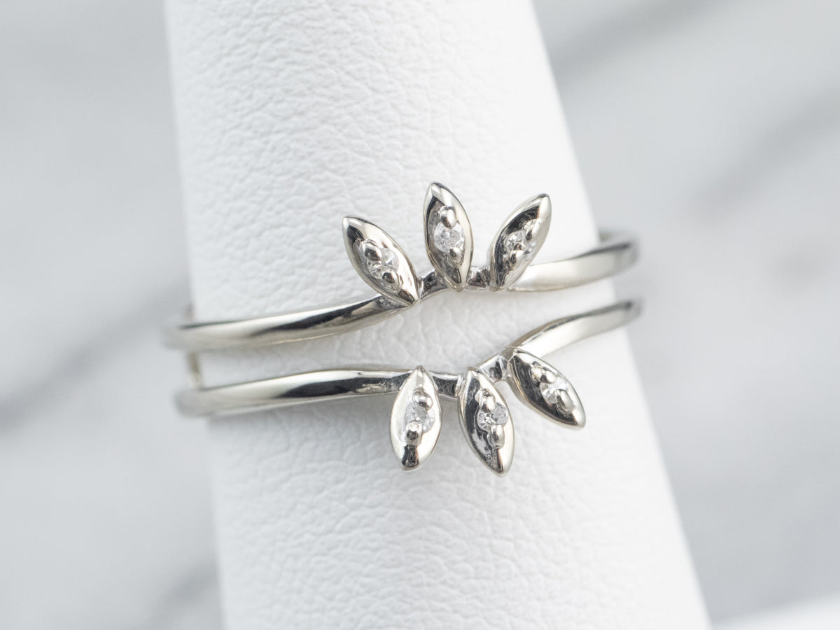 White Gold Diamond Enhancer Band