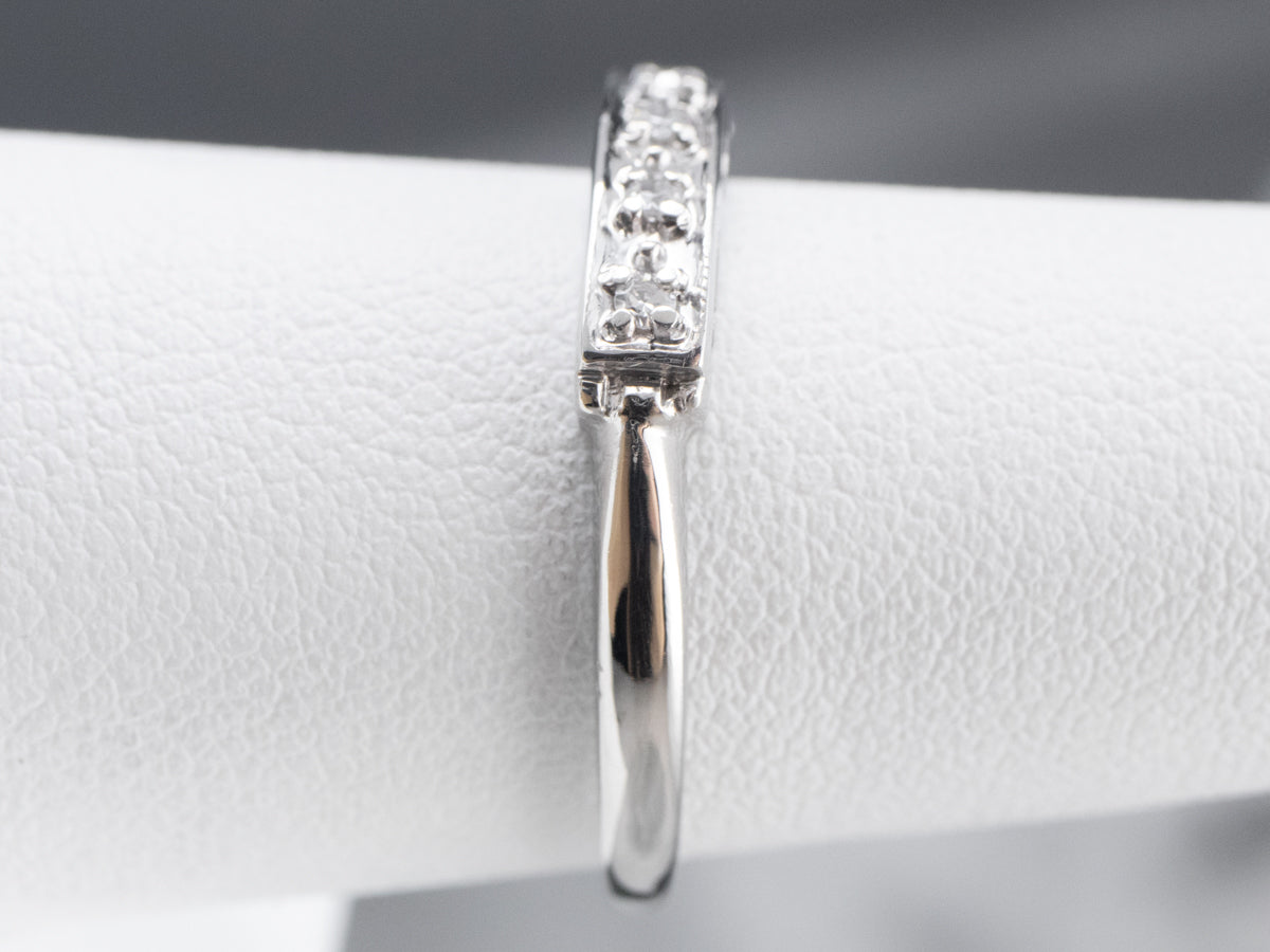 Platinum Diamond Wedding Band