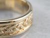 Vintage Gold Braided Pattern Band