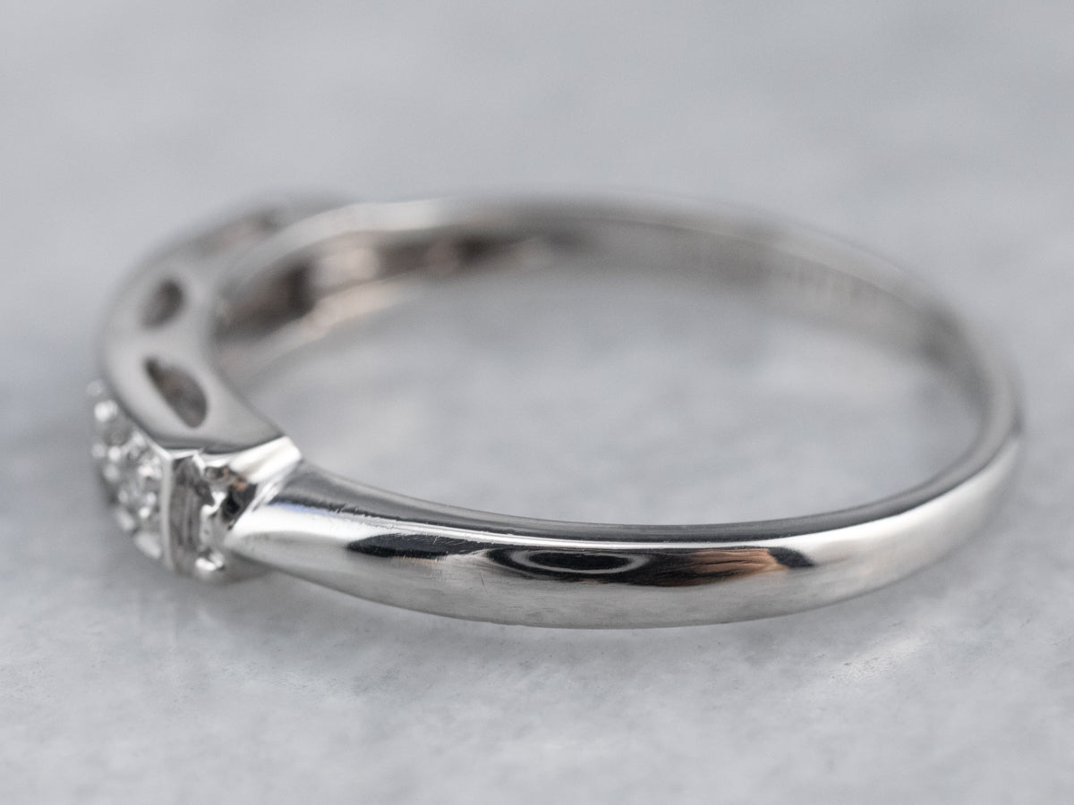 Platinum Diamond Wedding Band