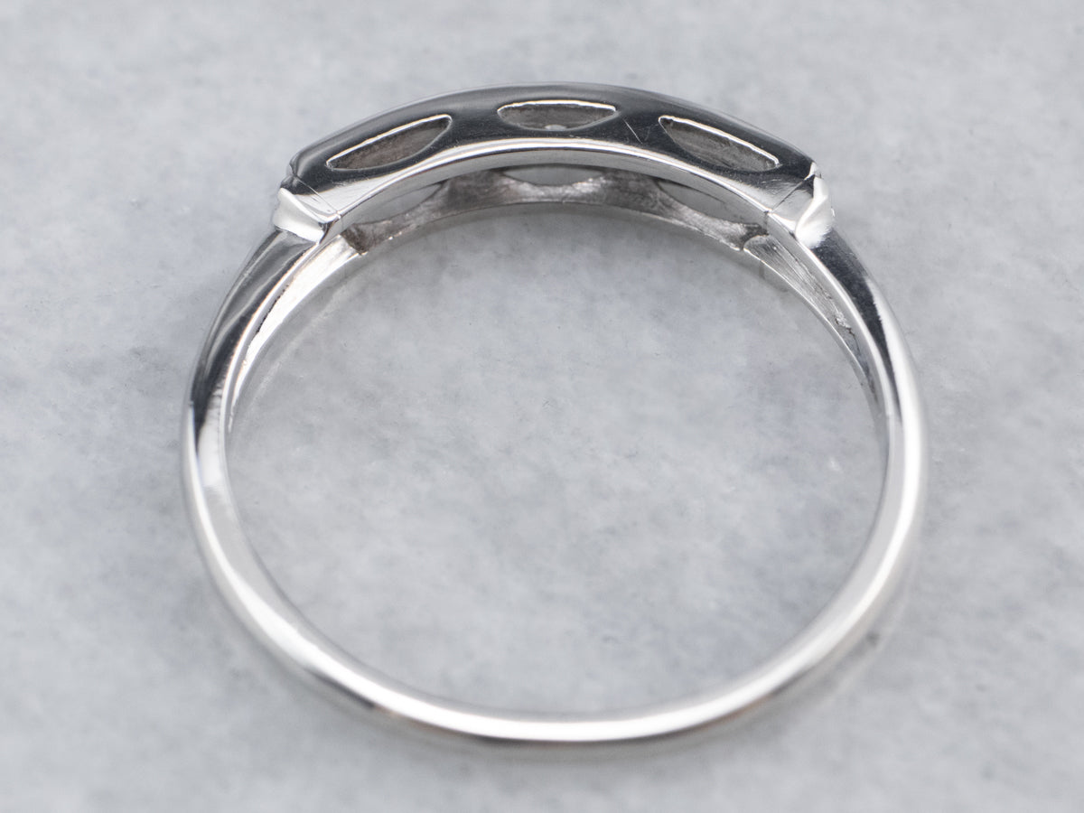 Platinum Diamond Wedding Band